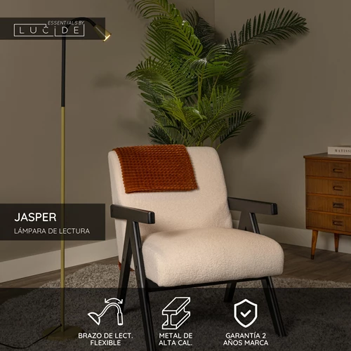 Lucide JASPER - Lámpara de lectura - 1xGU10 - Verde | Essential - USP